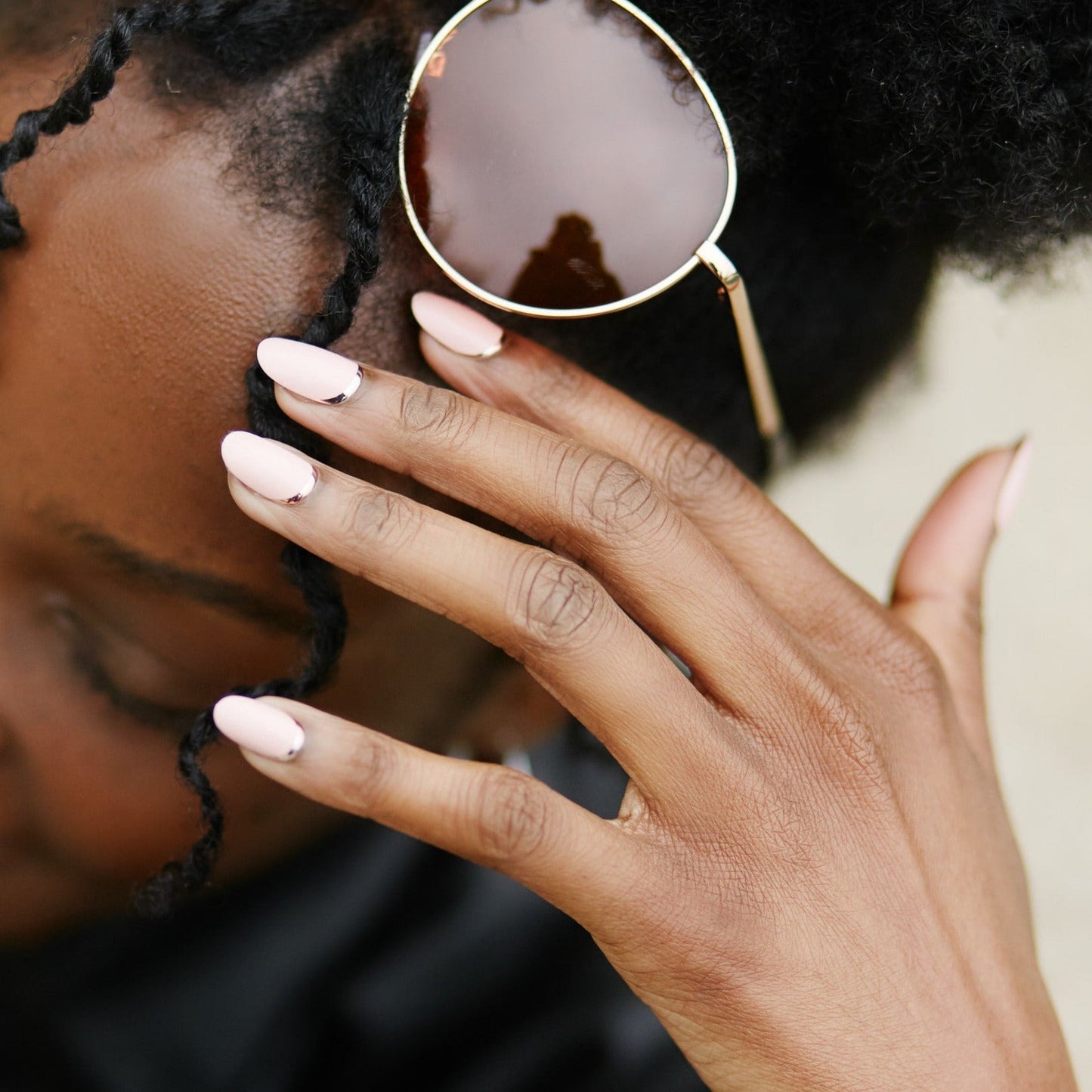 Press On Nails Rosa Gold