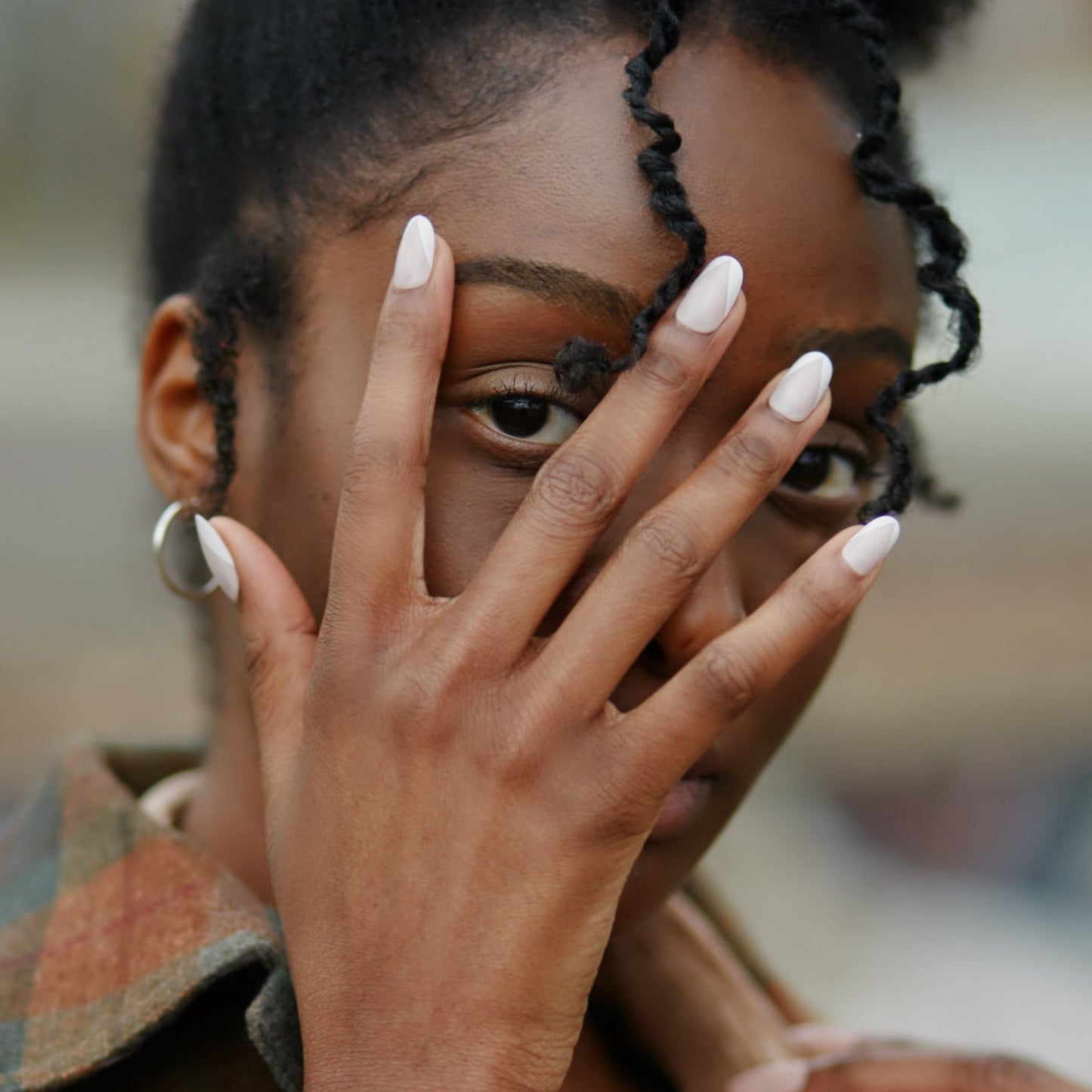 Press On Nails French Eckig